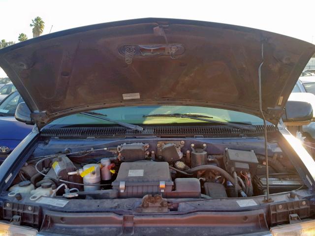 1GKDM19W1WB529378 - 1998 GMC SAFARI XT BLUE photo 7