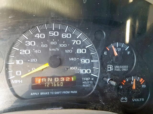 1GKDM19W1WB529378 - 1998 GMC SAFARI XT BLUE photo 8