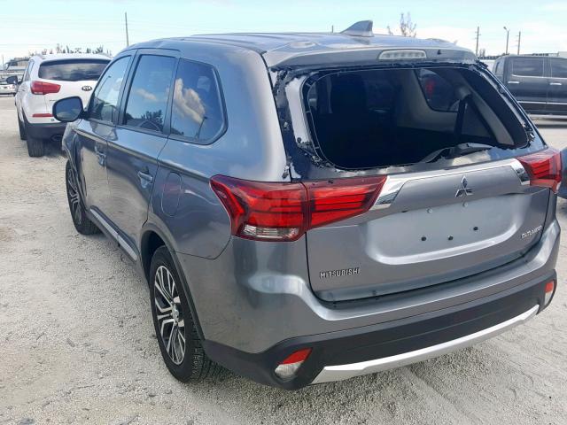 JA4AD2A32JZ055182 - 2018 MITSUBISHI OUTLANDER GRAY photo 3