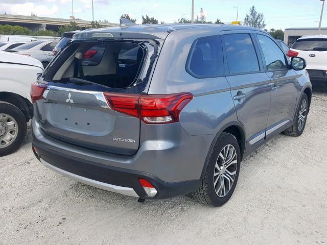 JA4AD2A32JZ055182 - 2018 MITSUBISHI OUTLANDER GRAY photo 4