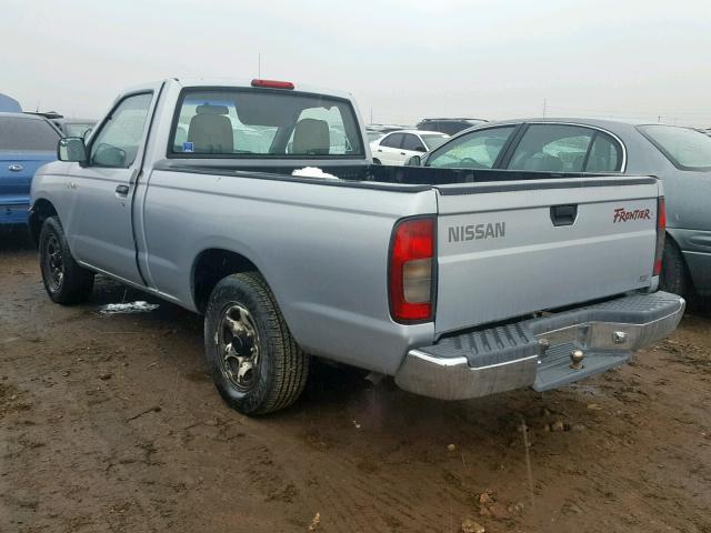 1N6DD21S1YC301613 - 2000 NISSAN FRONTIER X SILVER photo 3