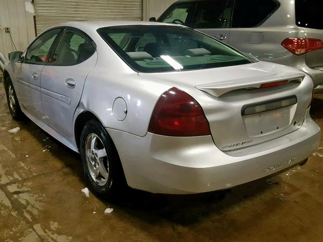2G2WS522341129011 - 2004 PONTIAC GRAND PRIX SILVER photo 3
