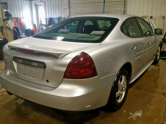 2G2WS522341129011 - 2004 PONTIAC GRAND PRIX SILVER photo 4