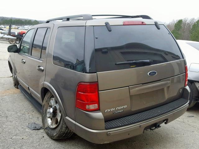 1FMDU75W62UB05449 - 2002 FORD EXPLORER L TAN photo 3