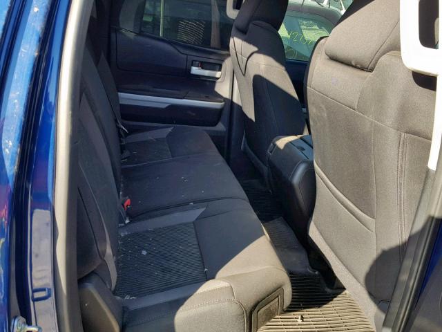 5TFRM5F12EX076858 - 2014 TOYOTA TUNDRA DOU BLUE photo 6