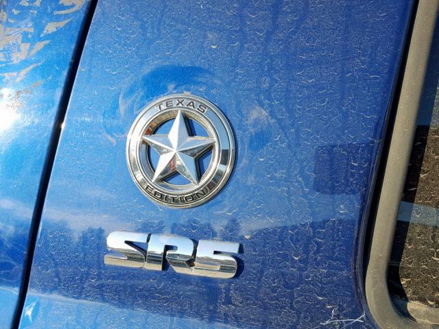 5TFRM5F12EX076858 - 2014 TOYOTA TUNDRA DOU BLUE photo 9