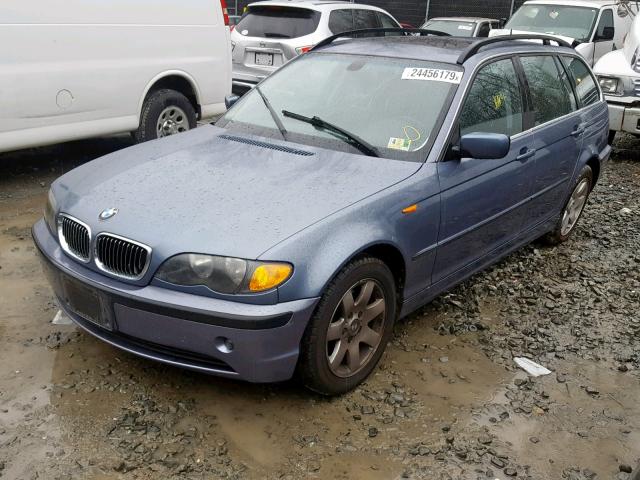 WBAEP33465PF05105 - 2005 BMW 325 XIT BLUE photo 2