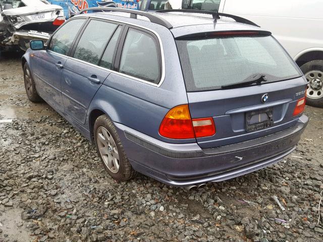 WBAEP33465PF05105 - 2005 BMW 325 XIT BLUE photo 3