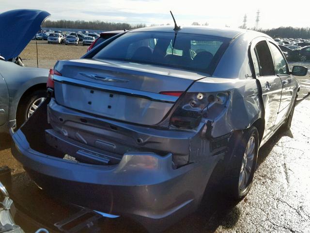 1C3CCBBB7DN714820 - 2013 CHRYSLER 200 TOURIN SILVER photo 4