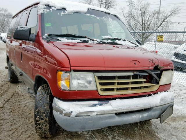 1FMEE11H3THA15367 - 1996 FORD ECONOLINE BURGUNDY photo 1