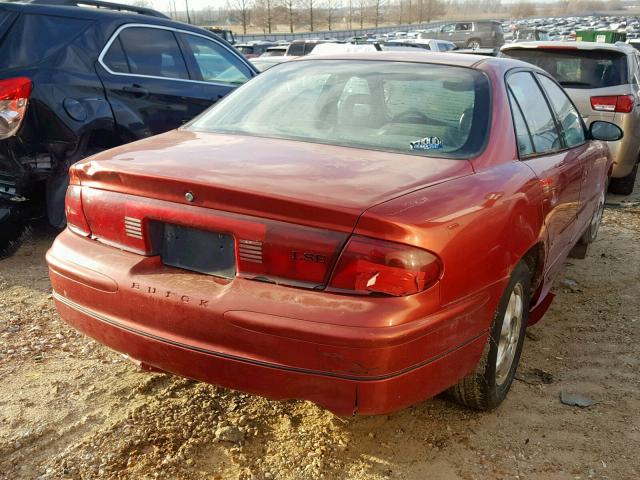 2G4WB52K5X1531026 - 1999 BUICK REGAL LS RED photo 4