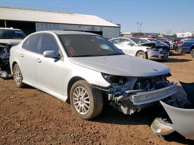 YS3FB46Y181012262 - 2008 SAAB 9-3 2.0T SILVER photo 1