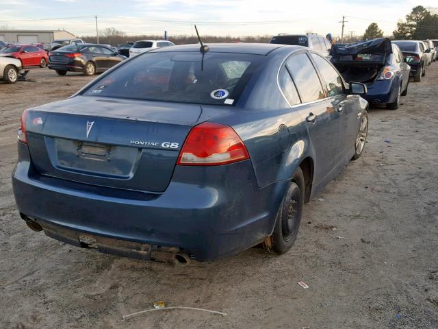 6G2ER57749L168903 - 2009 PONTIAC G8 GREEN photo 4