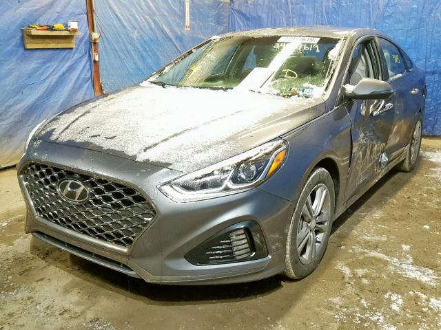 5NPE34AF0JH718854 - 2018 HYUNDAI SONATA SPO GRAY photo 2