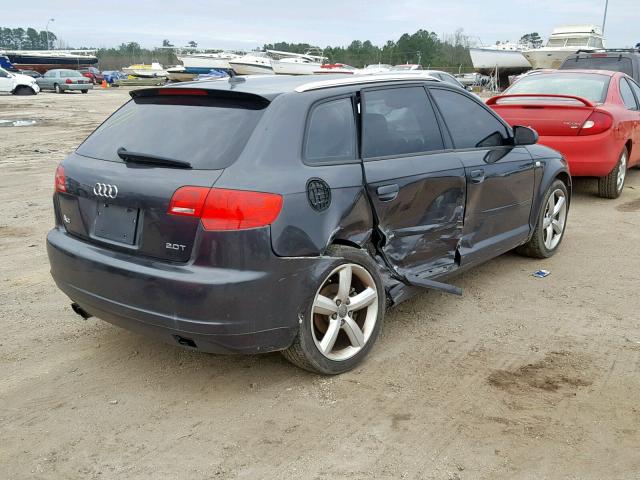 WAUHF78P78A117914 - 2008 AUDI A3 2.0 BLUE photo 4