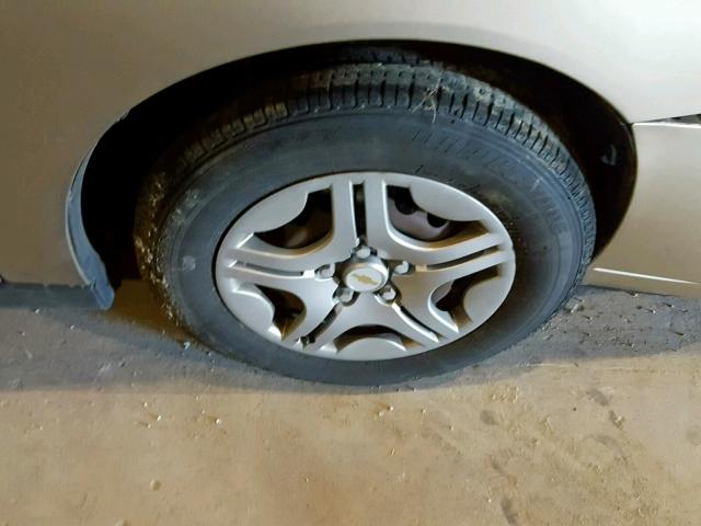 1G1ZS58F77F160769 - 2007 CHEVROLET MALIBU LS BEIGE photo 10