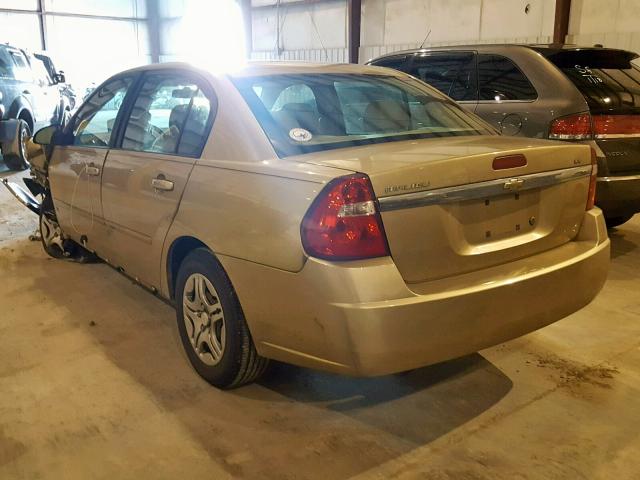 1G1ZS58F77F160769 - 2007 CHEVROLET MALIBU LS BEIGE photo 3