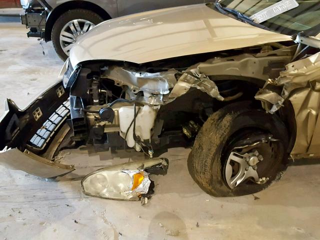 1G1ZS58F77F160769 - 2007 CHEVROLET MALIBU LS BEIGE photo 9