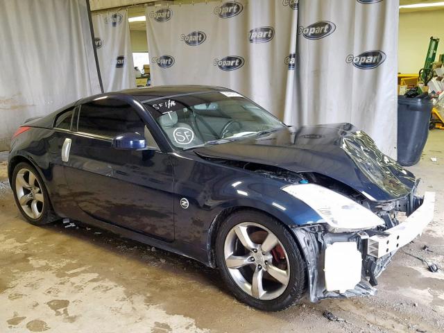 JN1BZ34E47M551141 - 2007 NISSAN 350Z COUPE BLUE photo 1