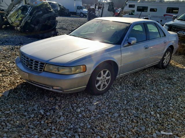 1G6KS54Y62U184715 - 2002 CADILLAC SEVILLE SL GRAY photo 2