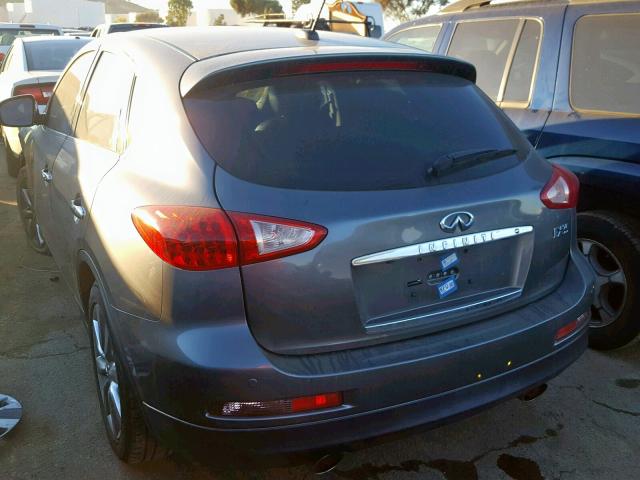 JN1AJ0HP6BM801243 - 2011 INFINITI EX35 BASE GRAY photo 3