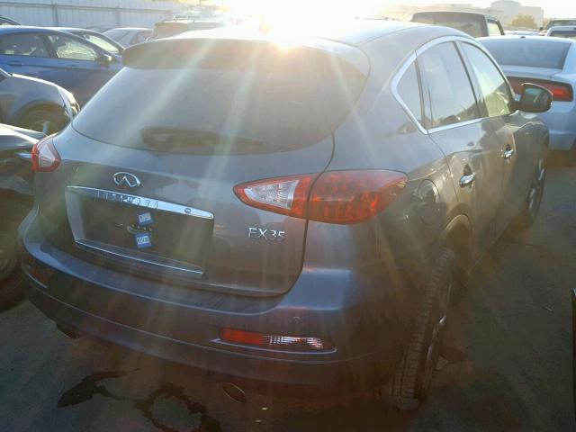 JN1AJ0HP6BM801243 - 2011 INFINITI EX35 BASE GRAY photo 4