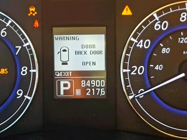 JN1AJ0HP6BM801243 - 2011 INFINITI EX35 BASE GRAY photo 8