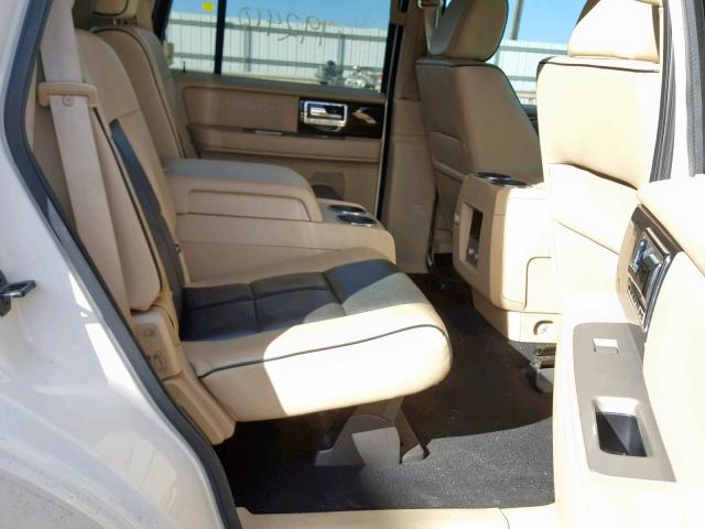 5LMFU28538LJ08013 - 2008 LINCOLN NAVIGATOR WHITE photo 6