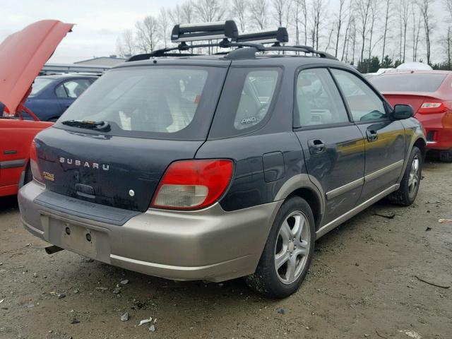 JF1GG68572H813522 - 2002 SUBARU IMPREZA OU BLUE photo 4