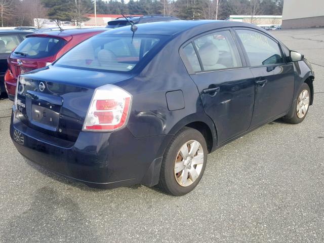 3N1AB61E38L693823 - 2008 NISSAN SENTRA 2.0 BLACK photo 4