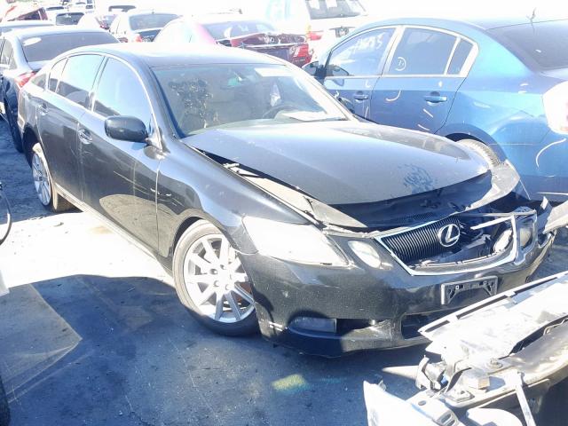 JTHBH96S965028856 - 2006 LEXUS GS 300 BLACK photo 1