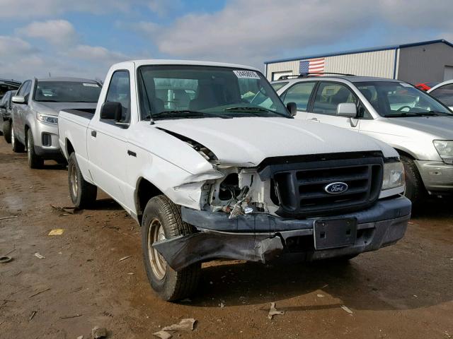 1FTYR10U64PA18520 - 2004 FORD RANGER WHITE photo 1