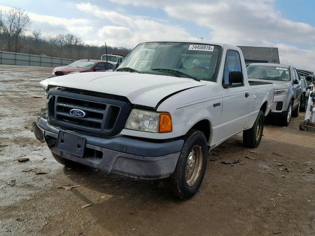 1FTYR10U64PA18520 - 2004 FORD RANGER WHITE photo 2