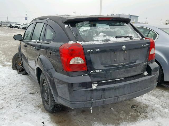 1B3HB48A89D214999 - 2009 DODGE CALIBER SX BLACK photo 3