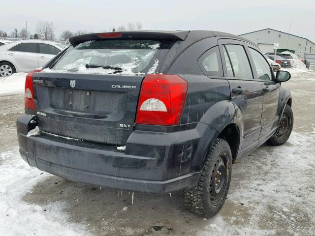 1B3HB48A89D214999 - 2009 DODGE CALIBER SX BLACK photo 4