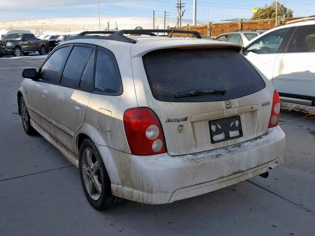 JM1BJ246231210548 - 2003 MAZDA PROTEGE PR WHITE photo 3