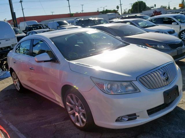 1G4GE5GV3AF265522 - 2010 BUICK LACROSSE C WHITE photo 1