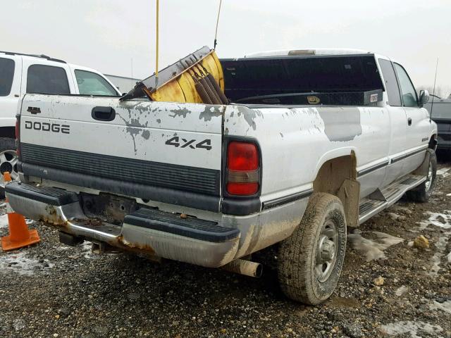 3B7KF23Z0VG809045 - 1997 DODGE RAM 2500 WHITE photo 4