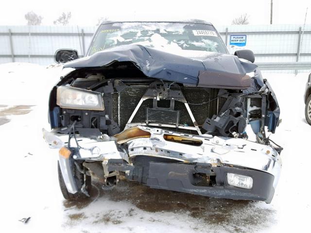 1GCHK23U46F264982 - 2006 CHEVROLET SILVERADO BLUE photo 9