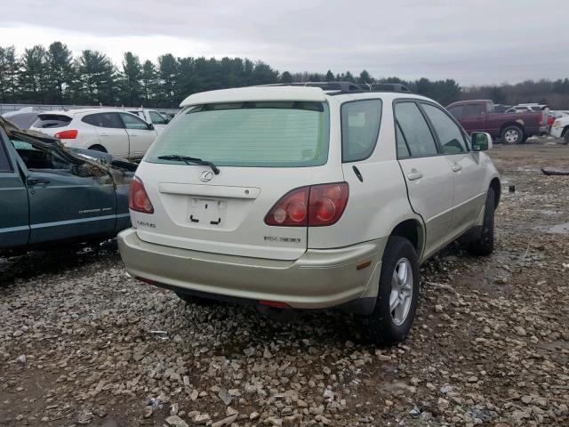 JT6HF10U9X0092821 - 1999 LEXUS RX 300 WHITE photo 4