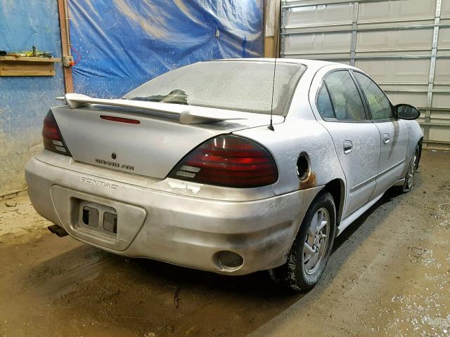 1G2NF52E43C103651 - 2003 PONTIAC GRAND AM S SILVER photo 4