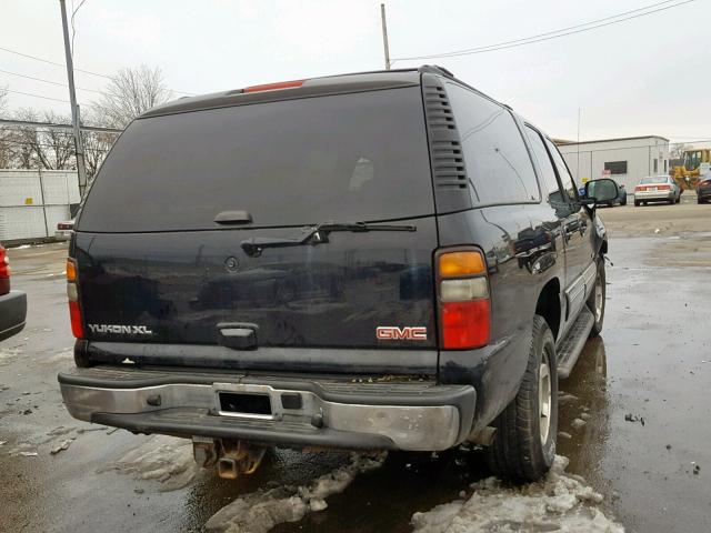 3GKFK16Z86G202254 - 2006 GMC YUKON XL K BLACK photo 4