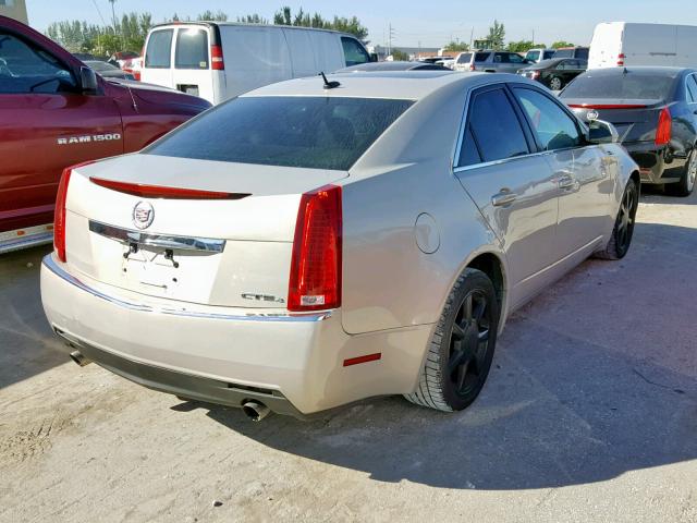 1G6DG577680140887 - 2008 CADILLAC CTS GOLD photo 4