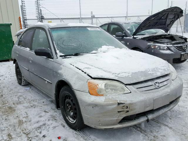 2HGES16433H919962 - 2003 HONDA CIVIC DX SILVER photo 1