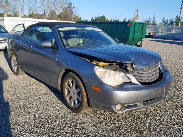 1C3LC55R28N655451 - 2008 CHRYSLER SEBRING TO SILVER photo 1