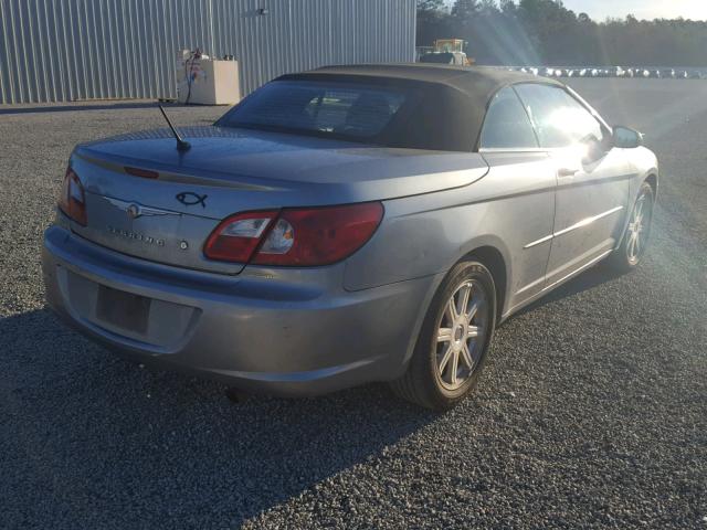 1C3LC55R28N655451 - 2008 CHRYSLER SEBRING TO SILVER photo 4