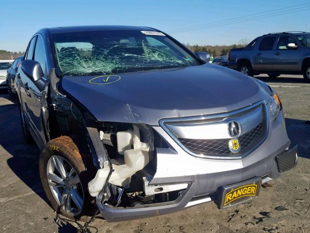 5J8TB3H58FL012012 - 2015 ACURA RDX TECHNO GRAY photo 1