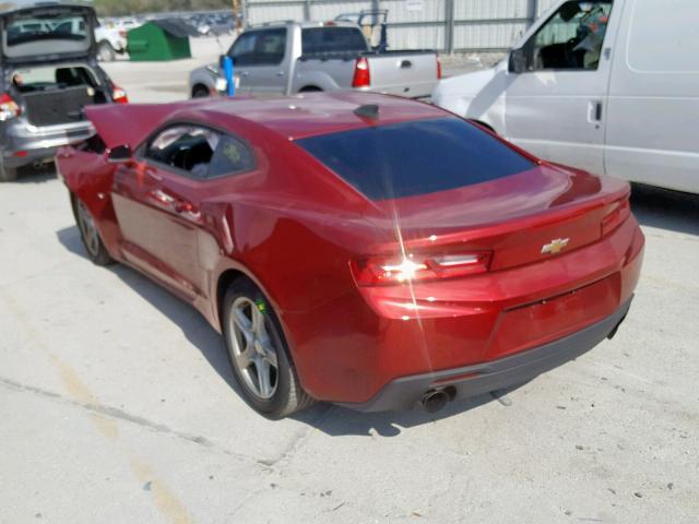 1G1FA1RX3H0110526 - 2017 CHEVROLET CAMARO LS RED photo 3