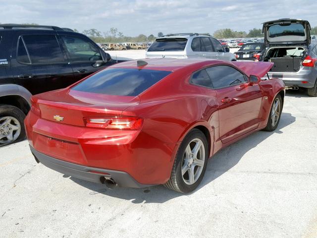 1G1FA1RX3H0110526 - 2017 CHEVROLET CAMARO LS RED photo 4