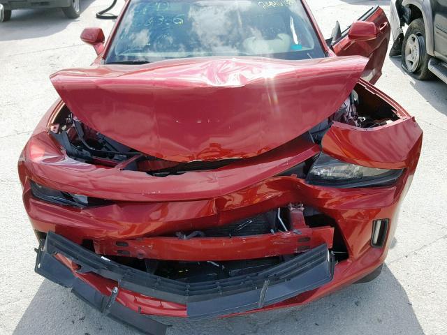 1G1FA1RX3H0110526 - 2017 CHEVROLET CAMARO LS RED photo 7